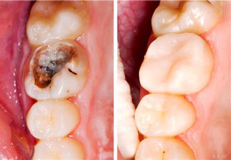 Trám răng được xem như là một phương pháp tốt nhất cho những người bị sâu kẽ răng hàm nhẹ