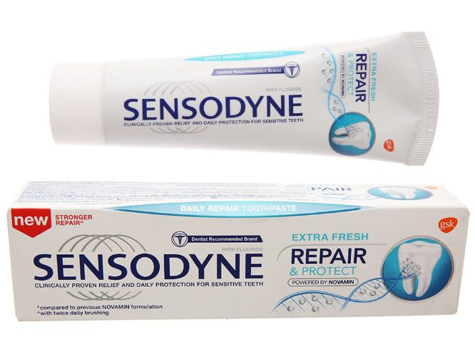 Kem đánh răng chống ê buốt Sensodyne Repair & Protect