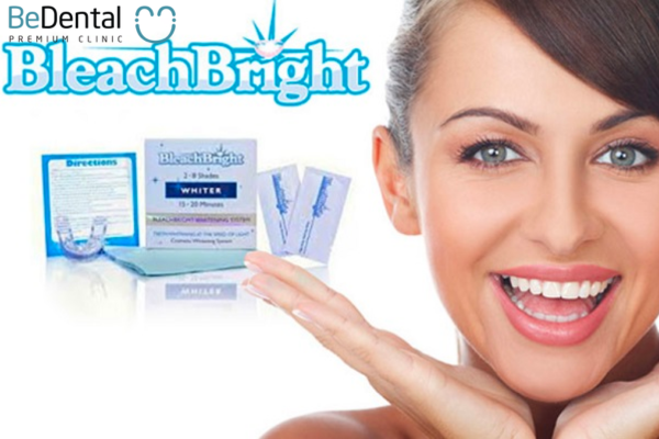 Quá trình tẩy trắng răng công nghệ Bleach Bright mới tại Nha khoa Bedental