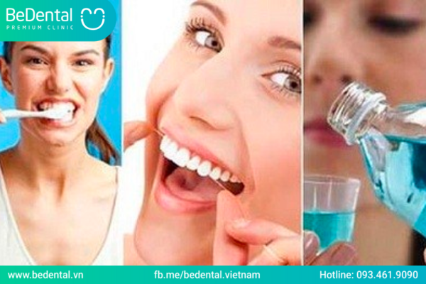 Cần vệ sinh răng miệng sạch sẽ giúp phòng ngừa vôi răng hình thành